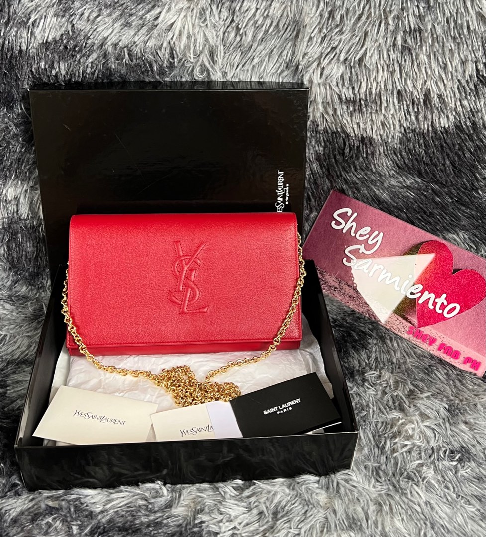 Authentic YSL Belle De Jour Purse, Luxury, Bags & Wallets on Carousell