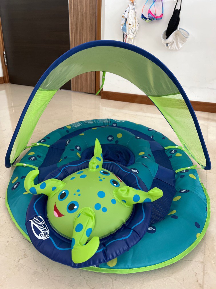 Swimways Baby float zoggs swim trainer, Babies & Kids, Infant Playtime