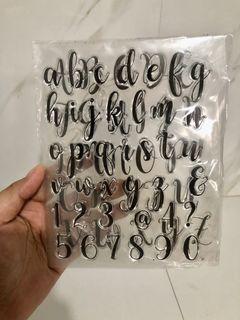 Baking Tools for lettering!