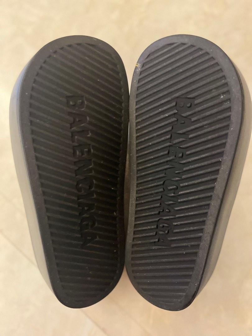 balenciaga platform slides