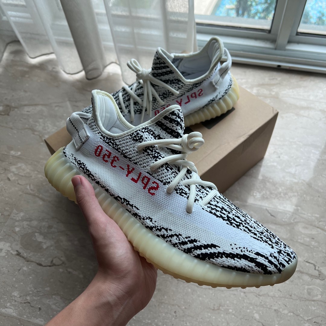 Yeezy Zebra Yellowing
