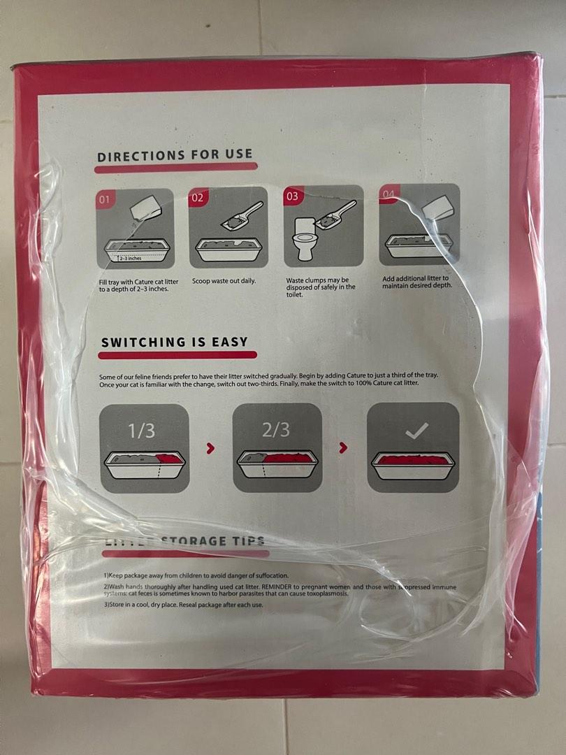 8KG Cature Brand New Odourless Cat Litter For Sale, Pet Supplies, Homes