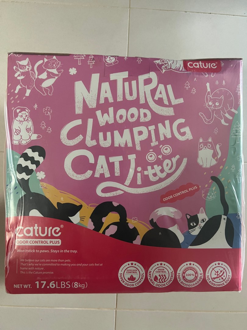 8KG Cature Brand New Odourless Cat Litter For Sale, Pet Supplies, Homes