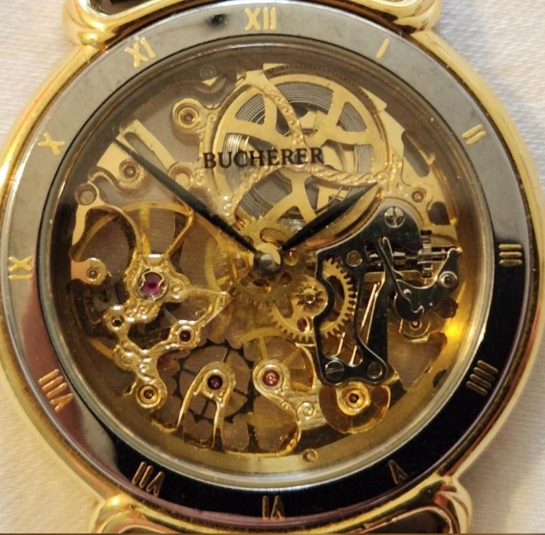 Bucherer skeleton sales watch
