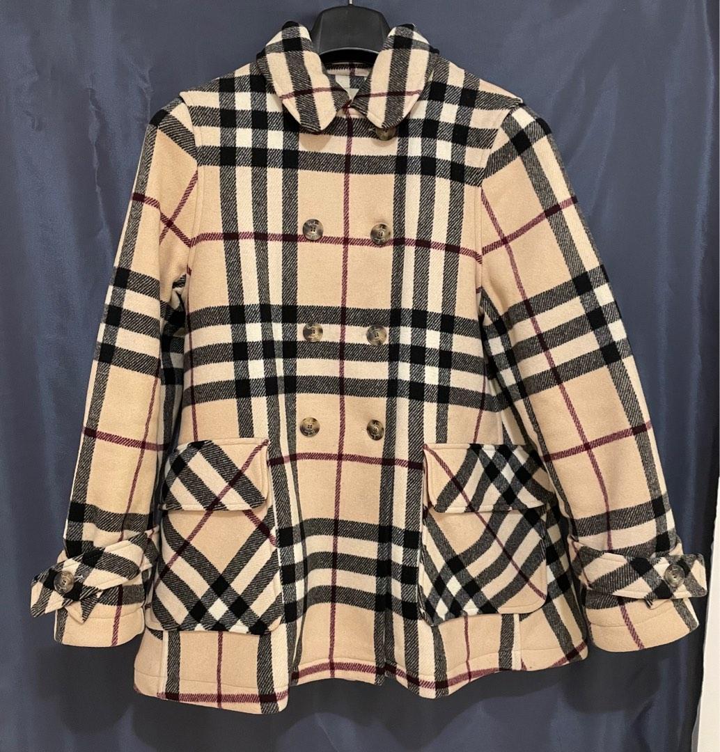 Burberry a line coat hot sale