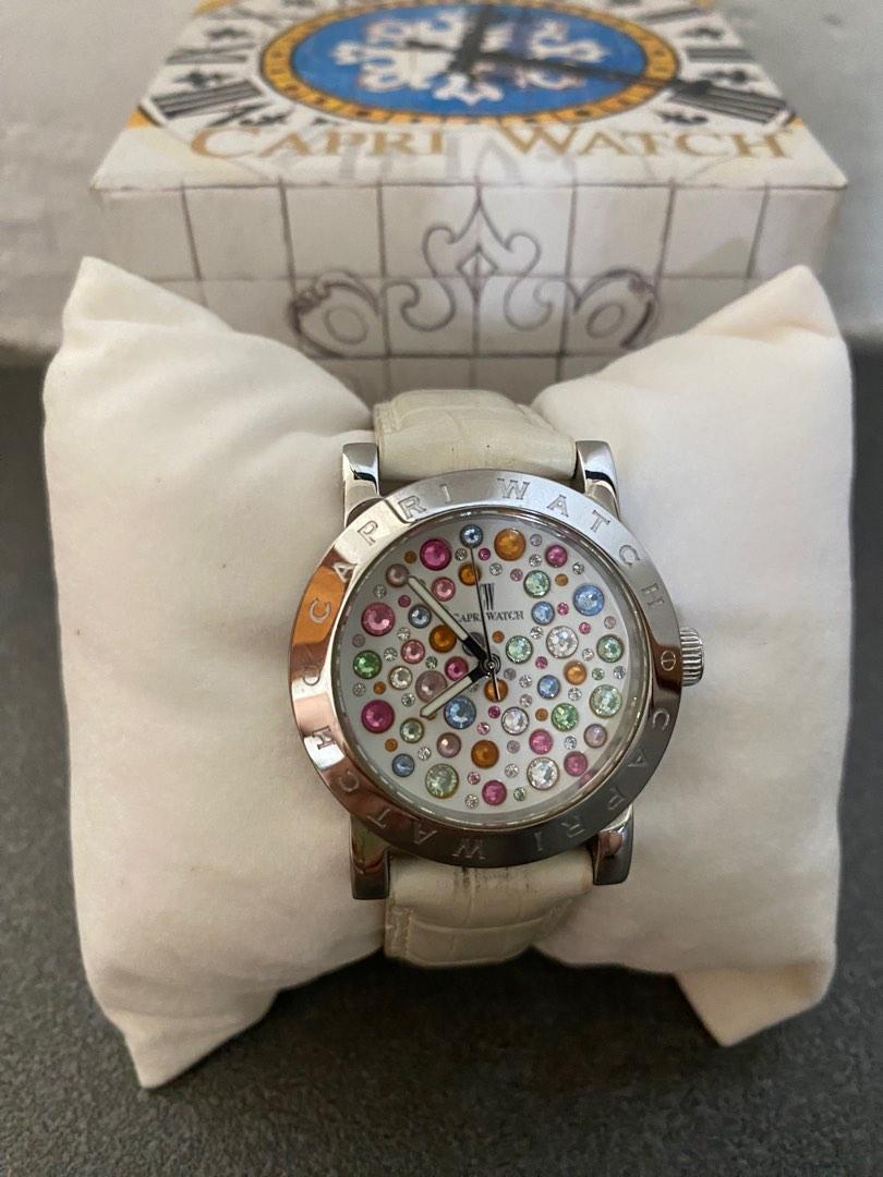 Capri Watch Swarovski Crystals