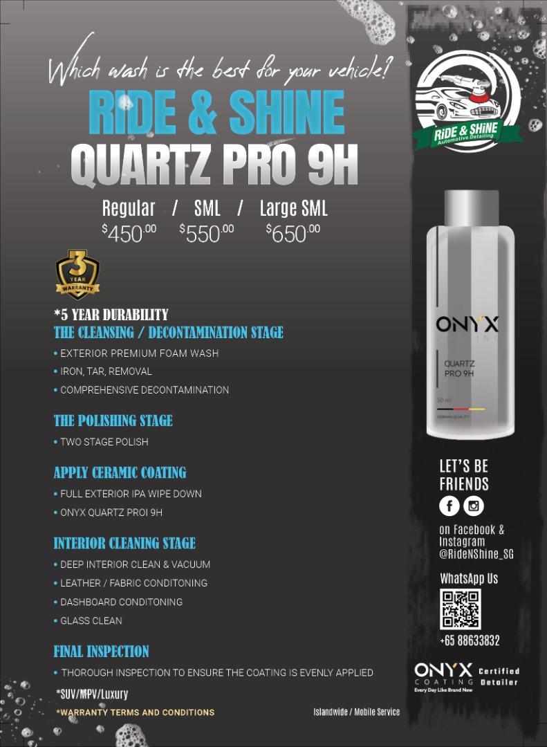 Car Detailing Services by Ride & Shine SG Local Professional Mobile