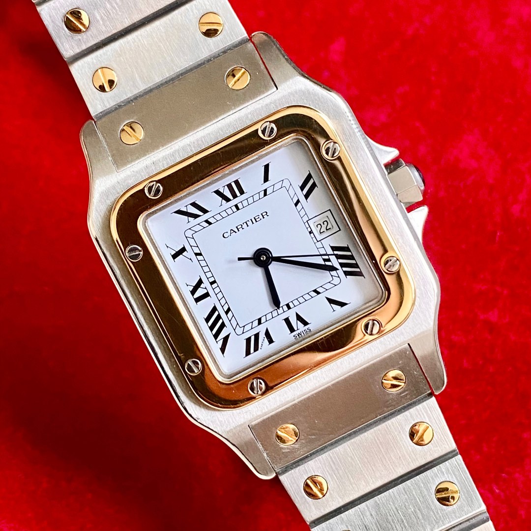 Cartier Santos Carree Ref. 2961, Luxury, Watches on Carousell