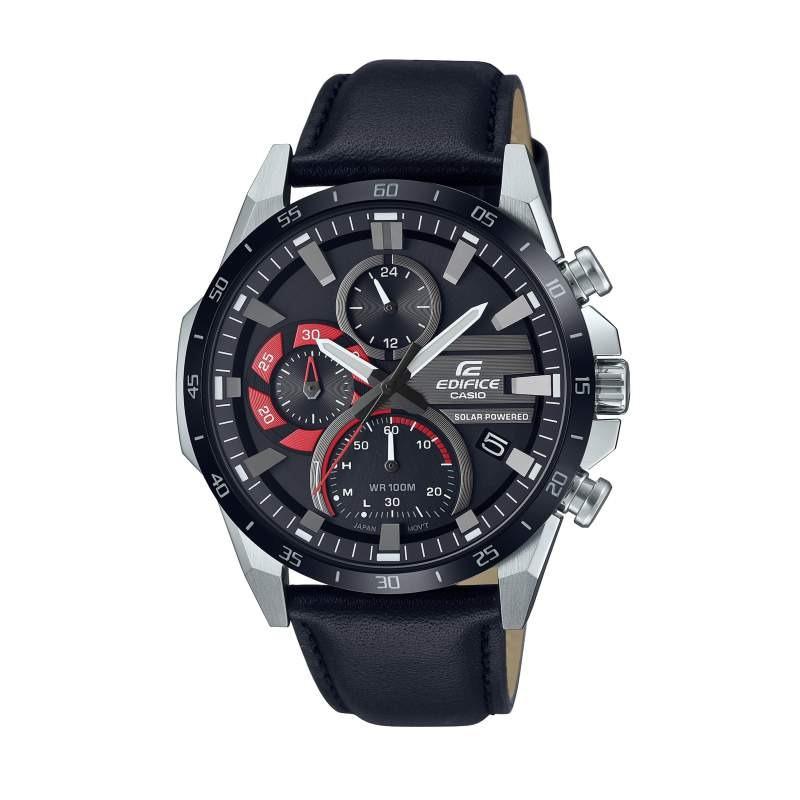 Casio on sale chronograph black