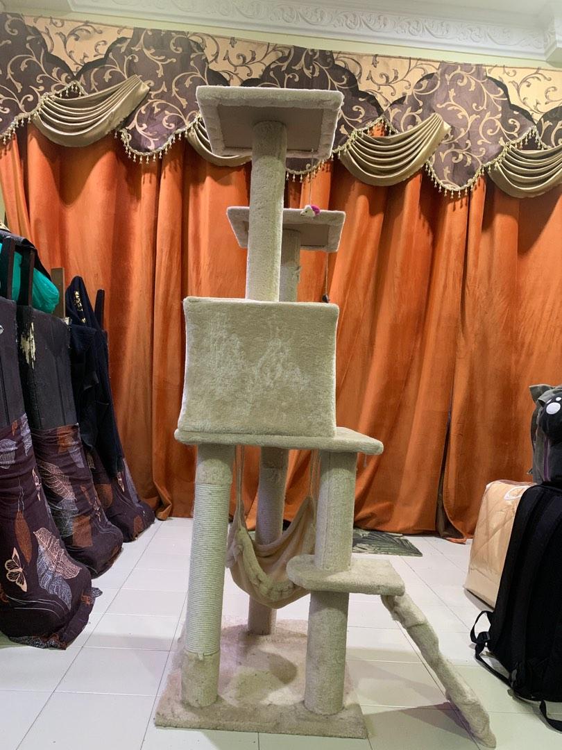 Cat Tree House, Pet Supplies, Homes & Other Pet Accessories on Carousell