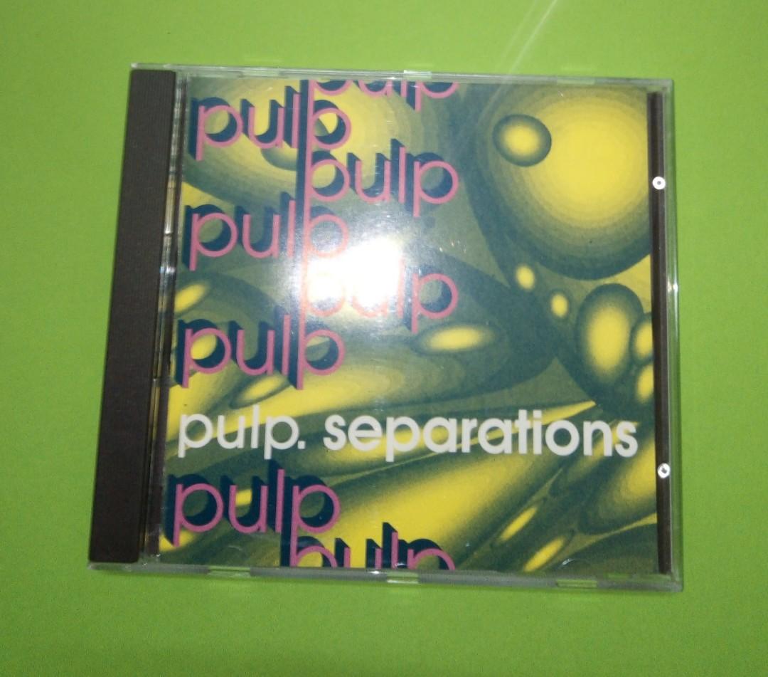 CD PULP SEPARATIONS ALBUM (1992 ) SYNTHPOP ACID HOUSE JARVIS, Hobbies