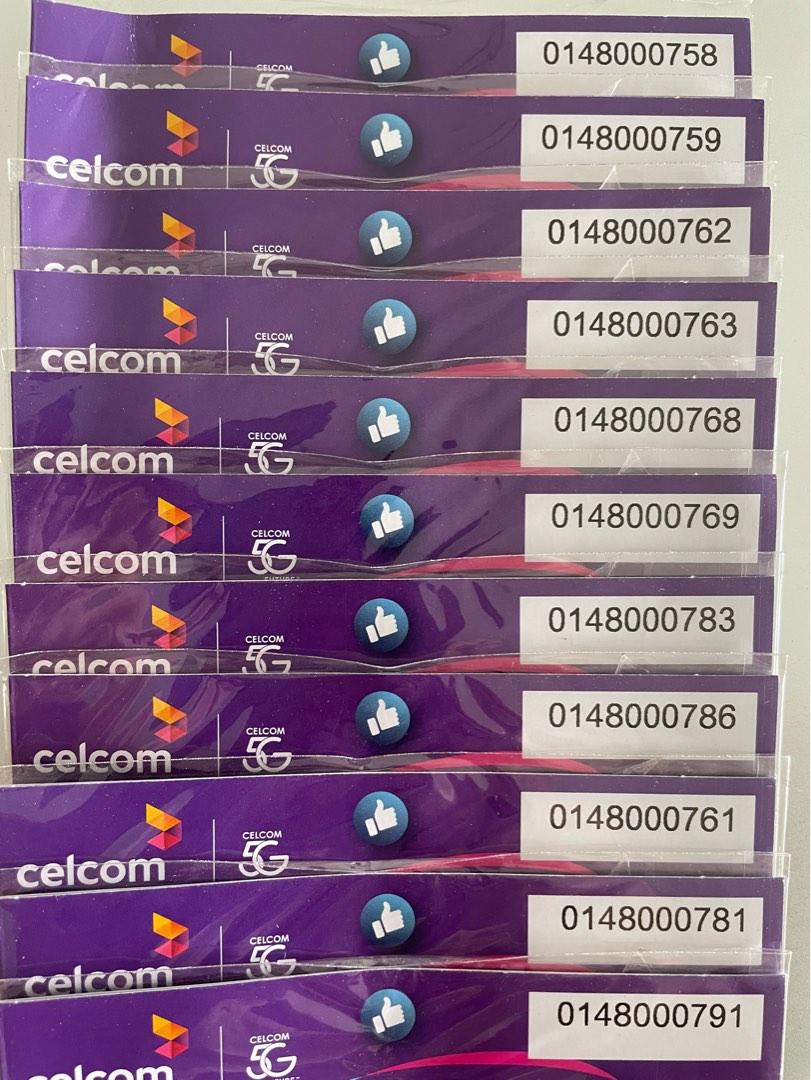 Celcom VIP Couple number , Mobile Phones & Gadgets, Mobile & Gadget