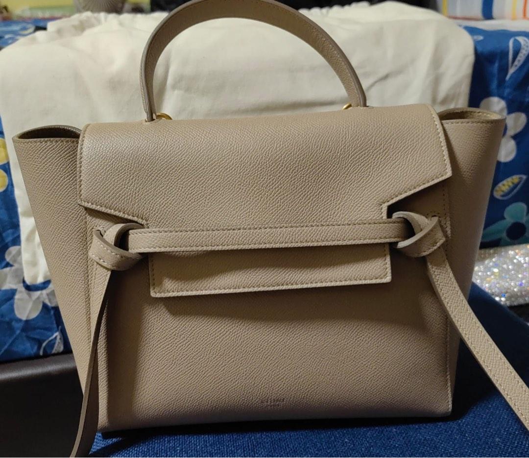 Celine belt taupe outlet