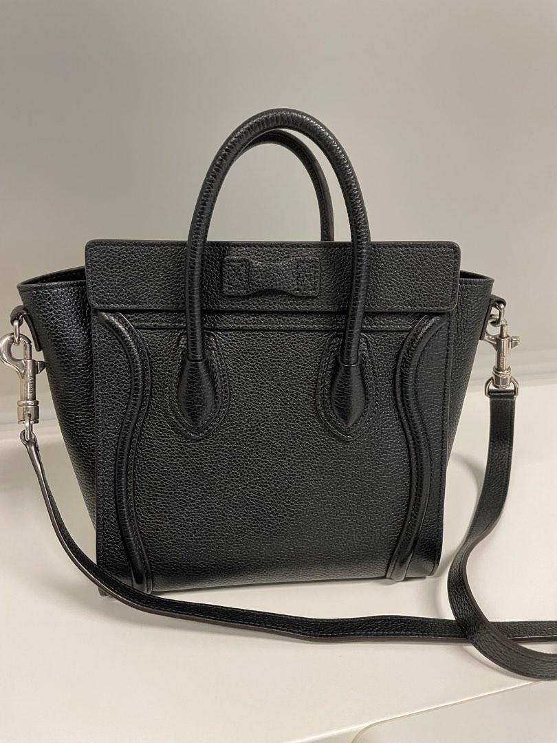 Celine Nano Drummed Leather Luggage Luxury Bags Wallets on