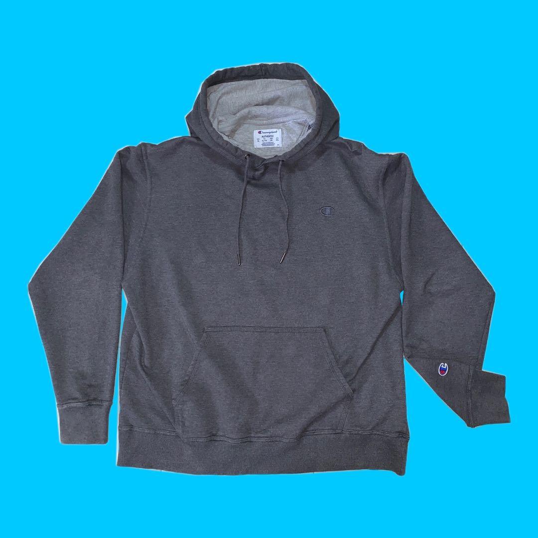 Champion blue sale hoodie mens