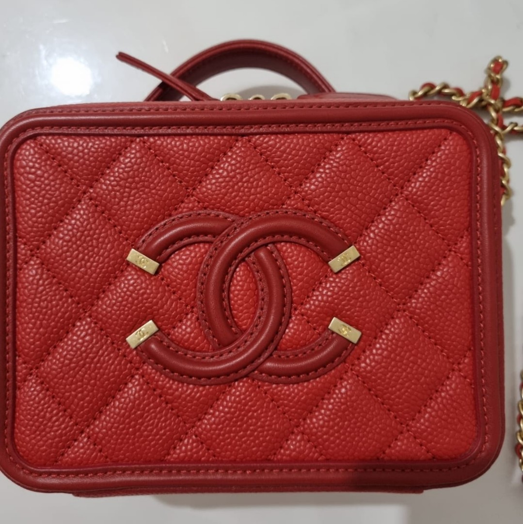 CHANEL Camera Bag Cavier, Luxury, Bags & Wallets on Carousell