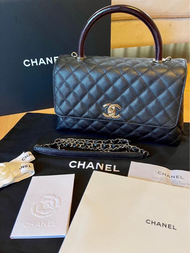 Chanel coco handle medium, Luxury, Bags & Wallets on Carousell