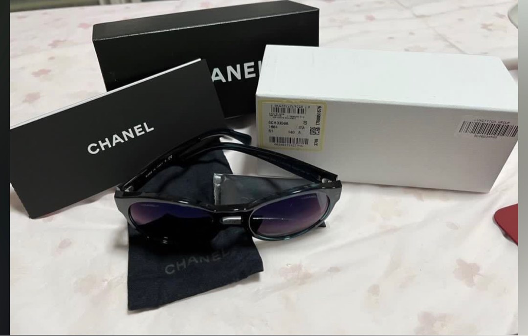 100% Authentic Chanel Sunglasses , Women's Fashion, Watches