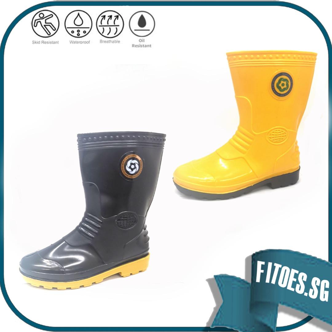 Chef Shoes Kitchen Shoes Rubber Boots Checker Wako, Men's Fashion