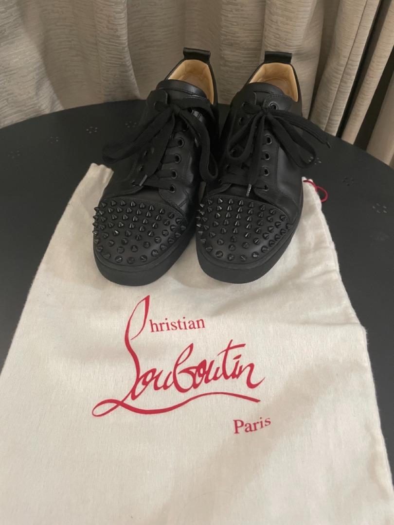 Christian louboutin leather discount sneakers