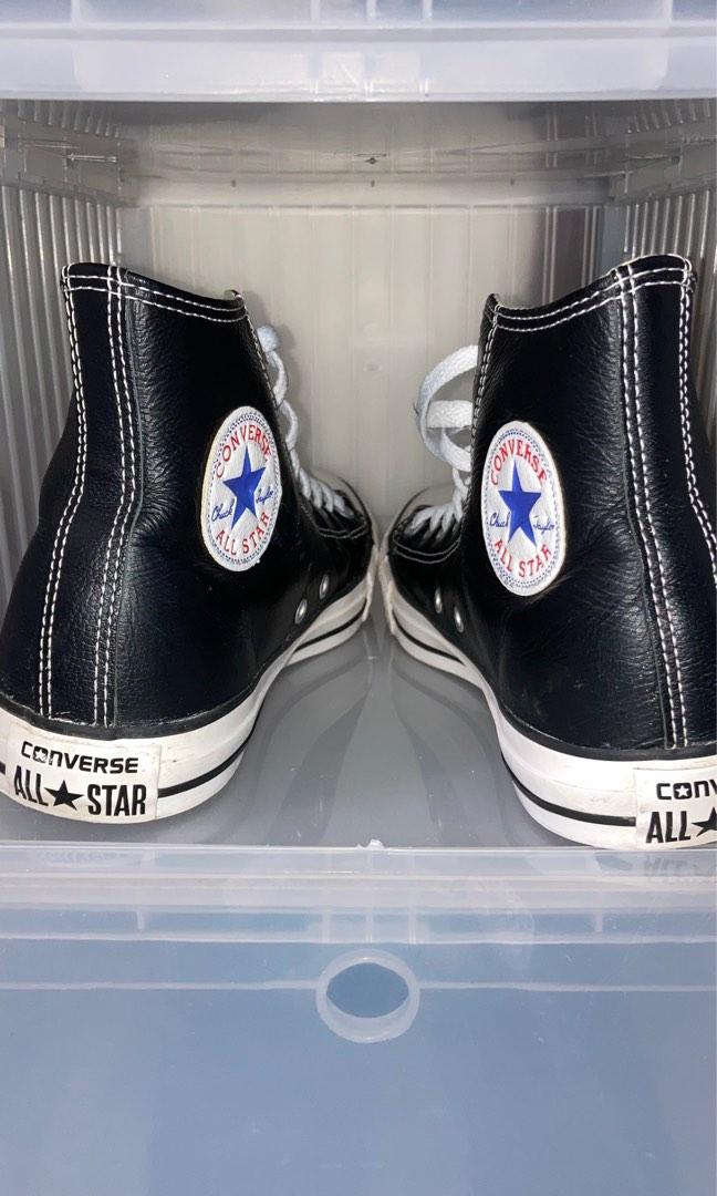 Chuck taylor all star sales high street leather sneaker
