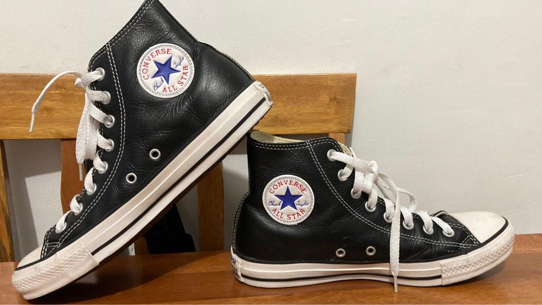 All star leather shoes discount