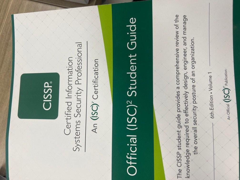 CISSP Student Guide 日本語版 6th Edition, 56% OFF