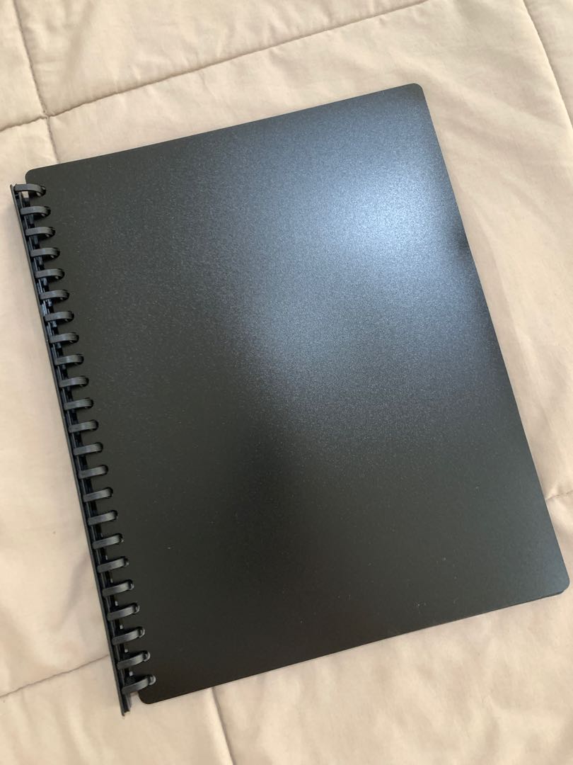 Clear Book & Ring Binders, Hobbies & Toys, Stationary & Craft