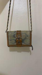 coach wallet / coin purse / sling