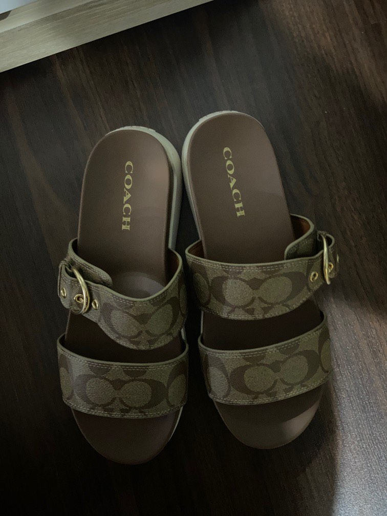 Coach womens sandal authentic Women s Fashion Footwear Sandals