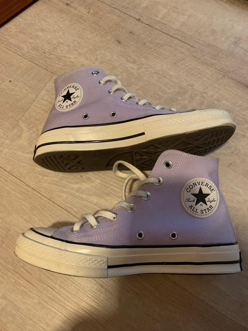 fp Converse Lilac Purple High Tops Chuck Taylor 70 Shoes Sneakers