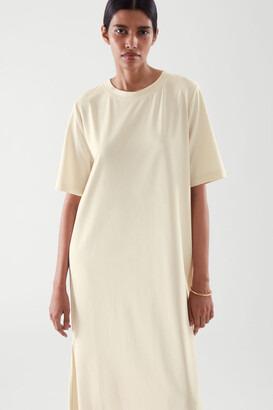 Cos cream dress discount