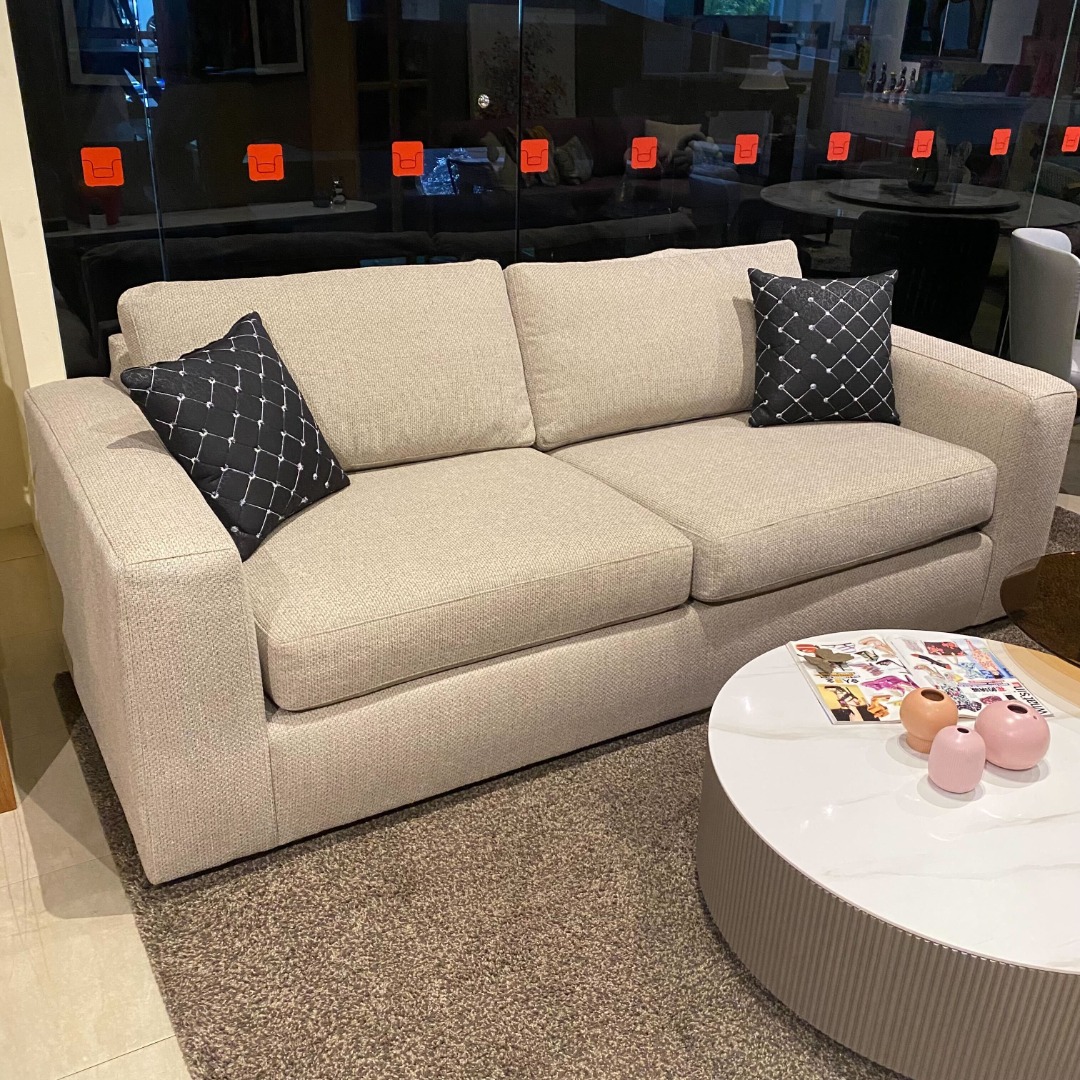 CRATE & BARREL PEYTON SOFA BED, Furniture & Home Living, Furniture