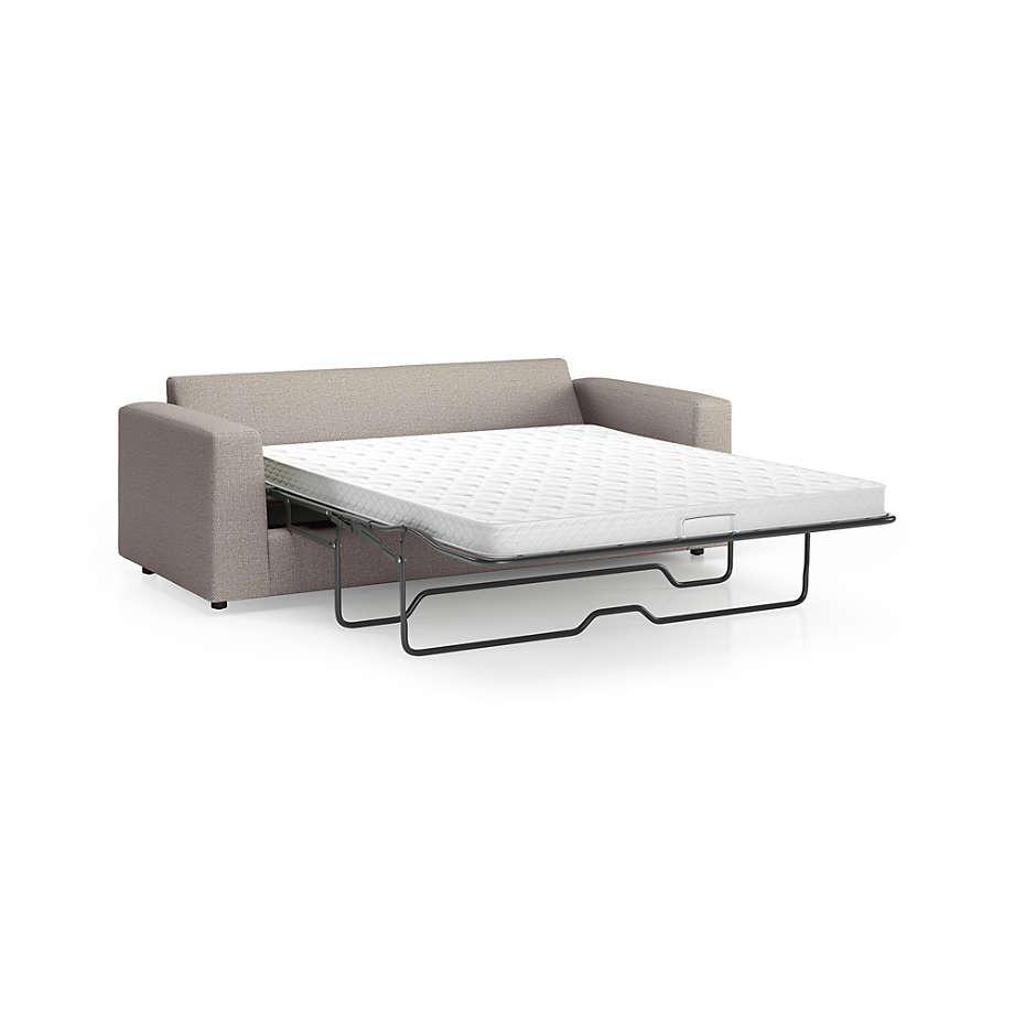 CRATE & BARREL PEYTON SOFA BED, Furniture & Home Living, Furniture