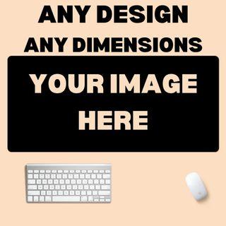 Custom RGB Mousepad/Deskmat/Playmat (Any Dimensions/Design) ⌨