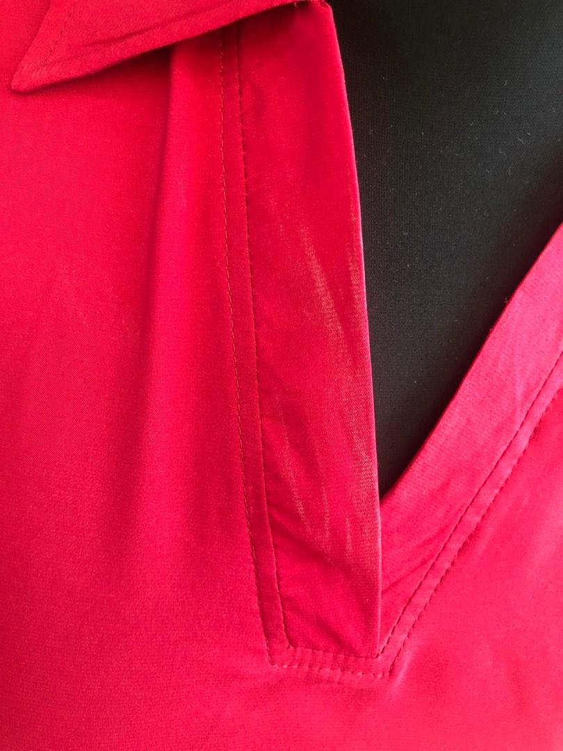 Freeway Red D024 Freeway Red dress long back, Women's Fashion, Dresses & Sets ...