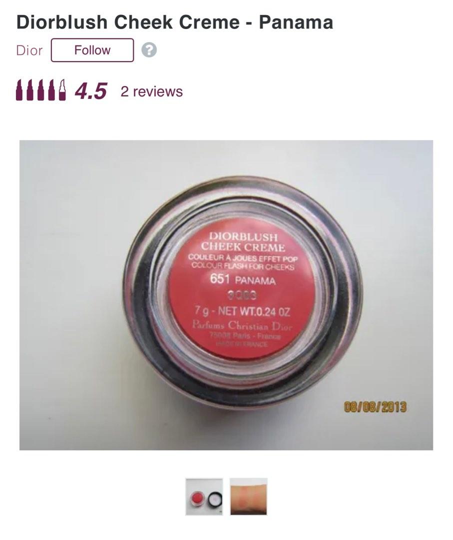 Dior Blush Cheek Creme Panama Pareo