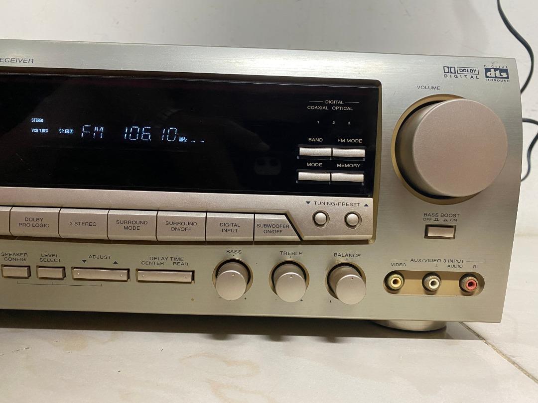 Eleo Pro9000收音劇院5 1 環繞擴大機ab二組前置聲道品項不錯內外乾淨沒拆修過 家電電器 耳機音響在旋轉拍賣