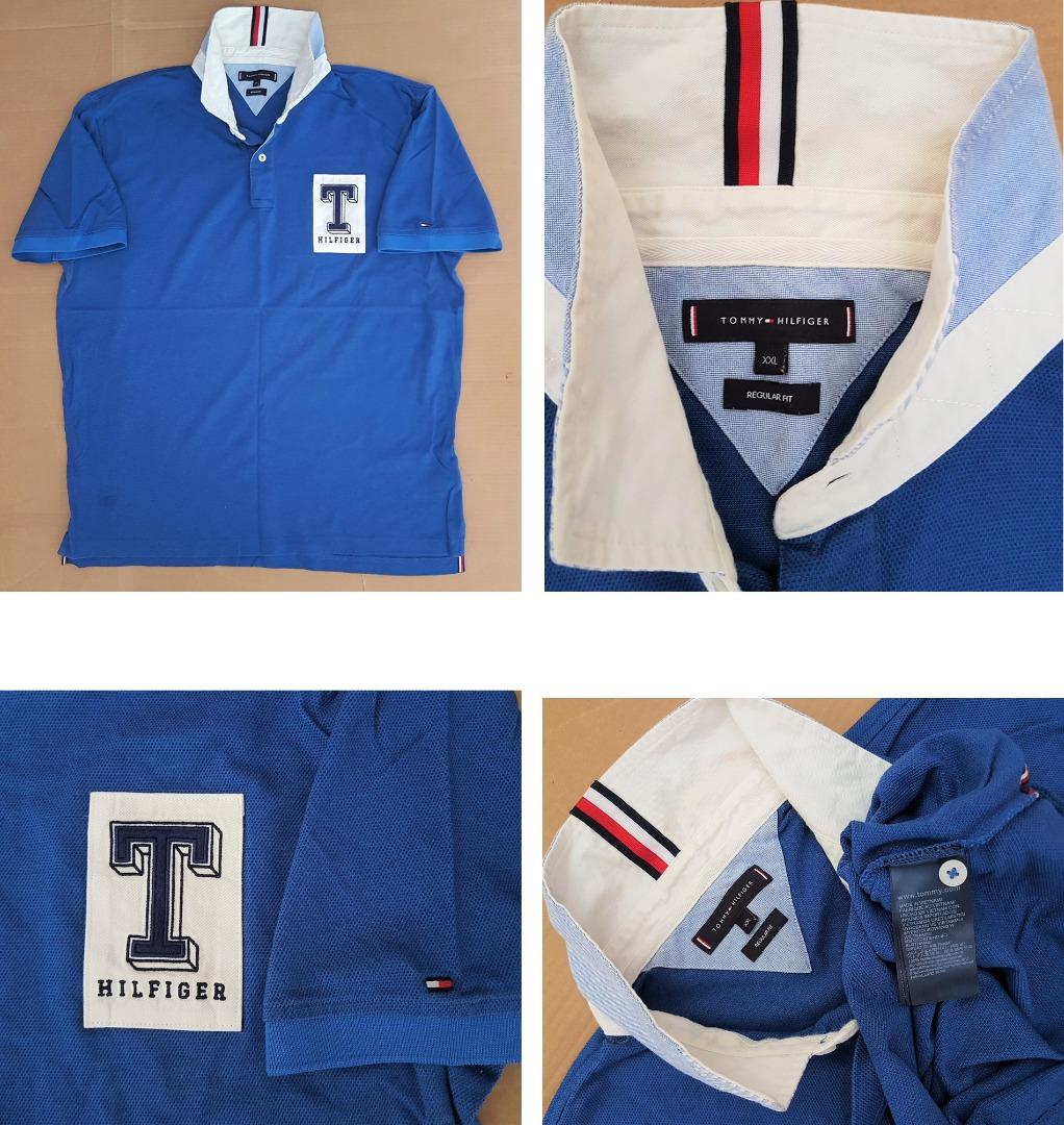 Exquisite Tommy Hilfiger Fashion Polo Shirt Stylish Collar Tommy Hilfiger Designer Shirt New York Classic Blue