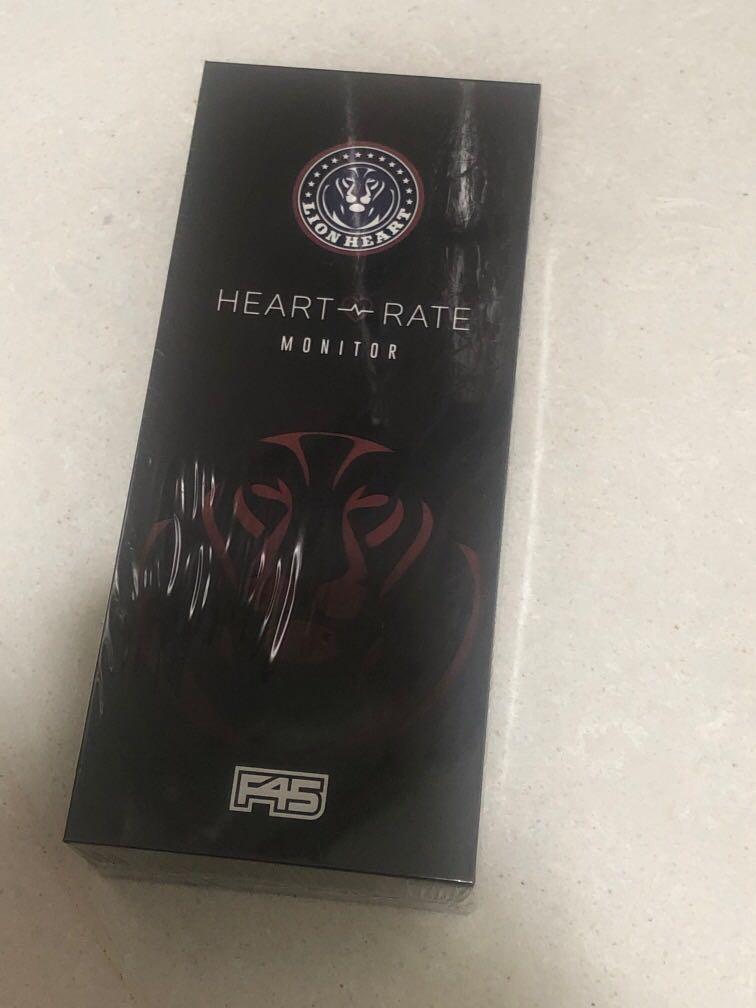 F45 Lionheart Heart Rate Monitor, Sports Equipment, Other Sports