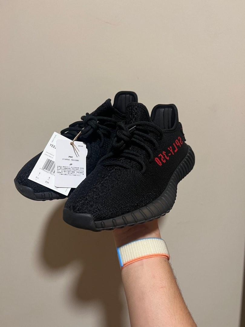 FAST DEAL Yeezy Boost Bred Black Red 350 v2 Adidas