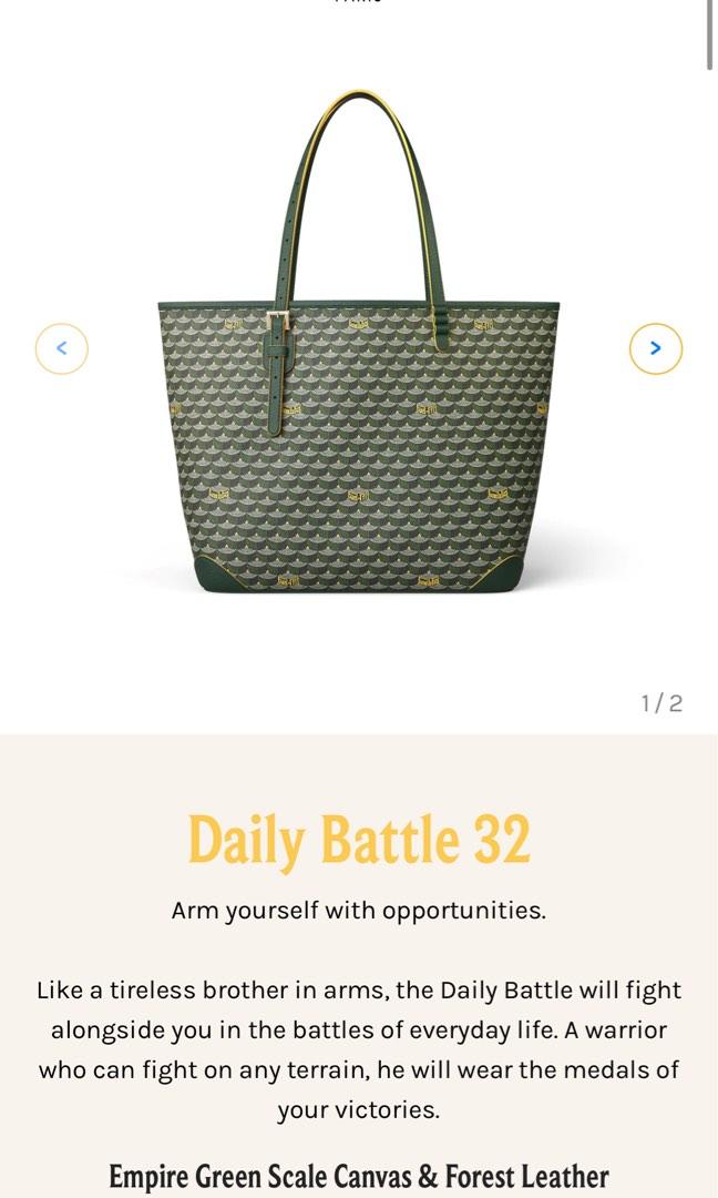 Faure Le Page Daily Battle 32 Grey Canvas Calfskin