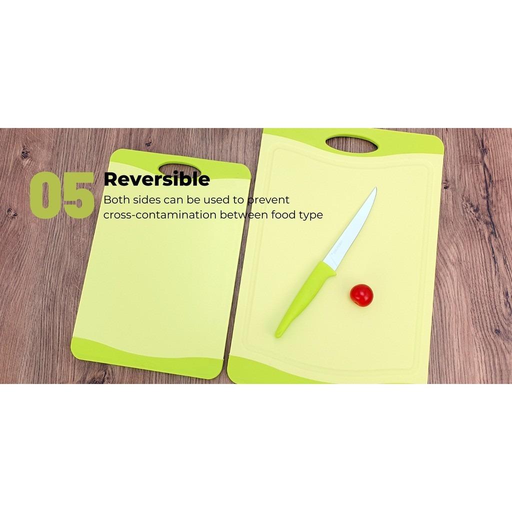 Flutto Antimicrobial Cutting Board (2 Piece), Furniture & Home Living