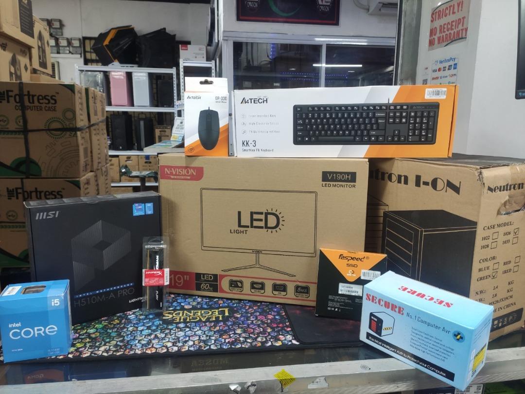 FOR SALE COMPUTER SET i5 11th Gen, Computers & Tech, Desktops on Carousell