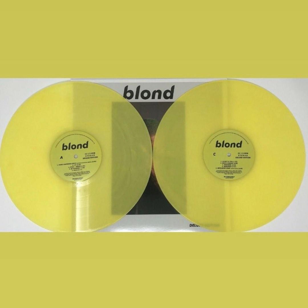 Frank Ocean's 'Blonde' Black Friday Edition Vinyl Will Be Available at  Coachella
