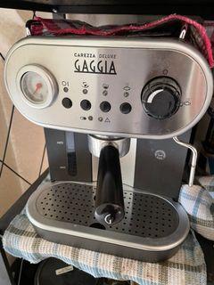 Gaggia Carezza Deluxe espresso machine pre-loved