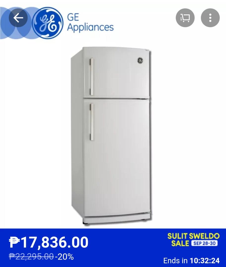 GE 2 DOOR REFRIGERATOR, TV & Home Appliances, Kitchen Appliances