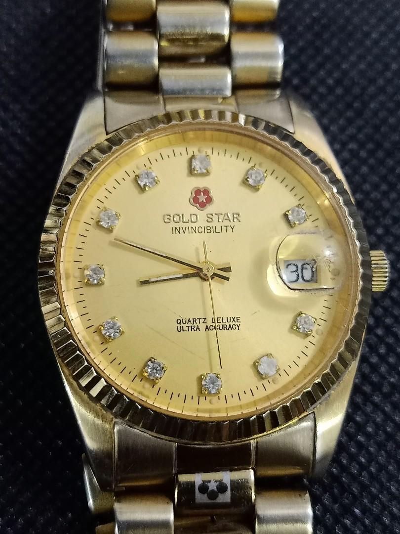 Gold star quartz