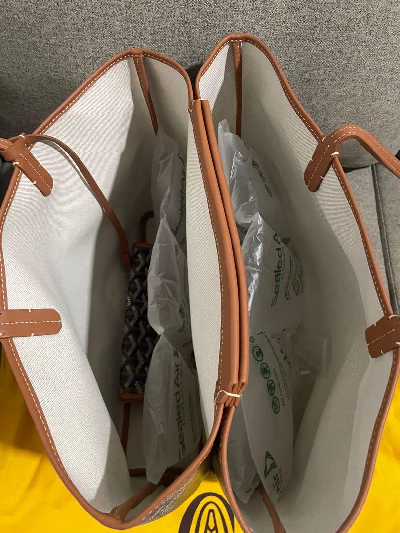 Goyard Isabelle GM double Tote bag, Luxury, Bags & Wallets on Carousell