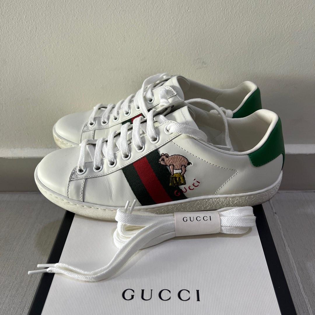 Gucci pig new arrivals trainers